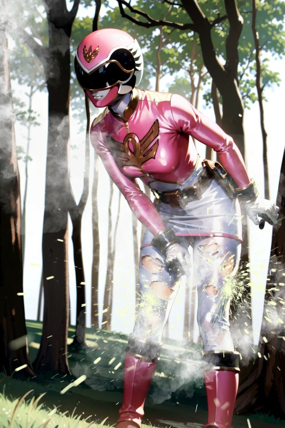 サンプル画像1:戦隊ヒロイン研究報告2024 4(AIヒロピン研究所) [d_416059]