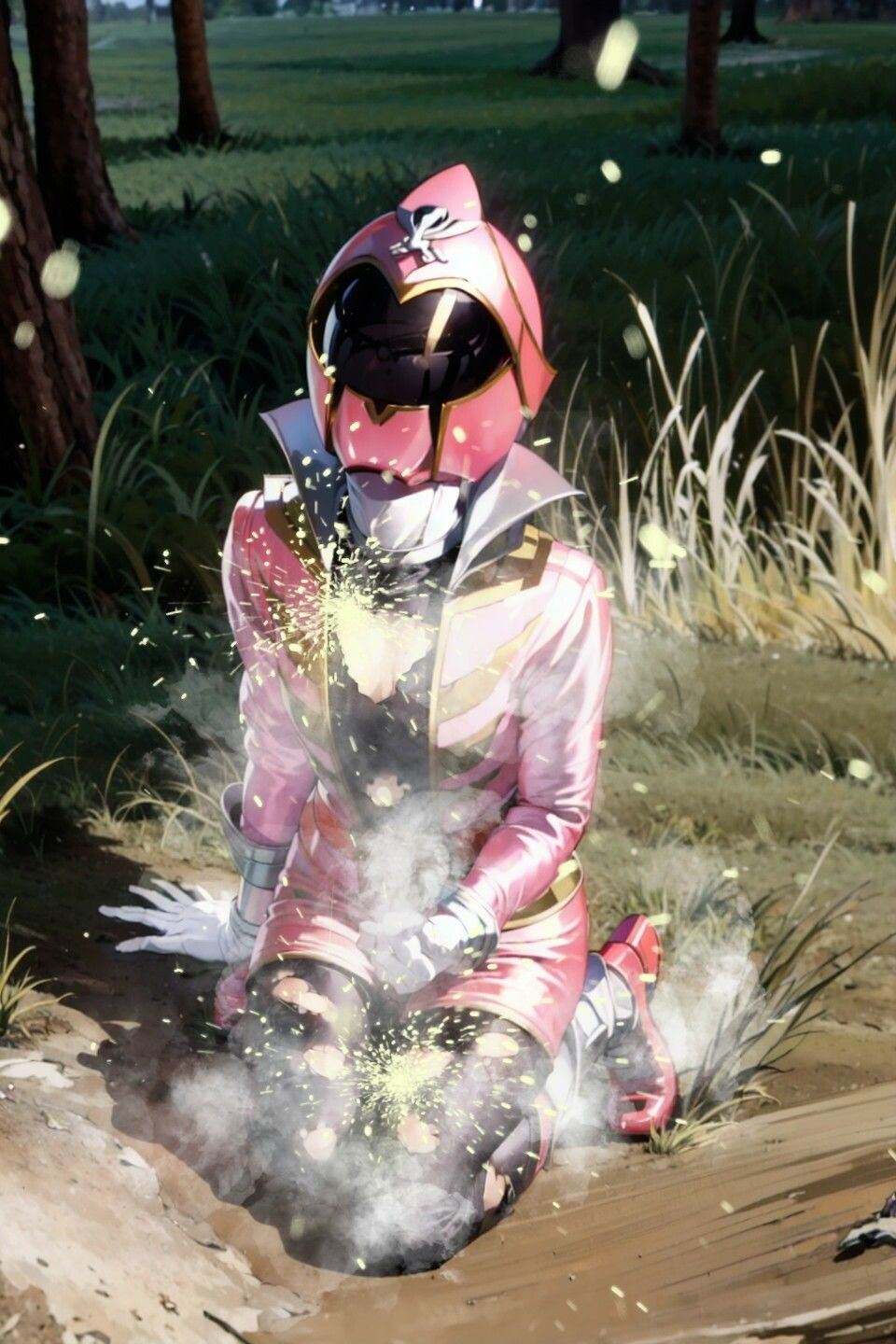 サンプル画像2:戦隊ヒロイン研究報告2024 4(AIヒロピン研究所) [d_416059]