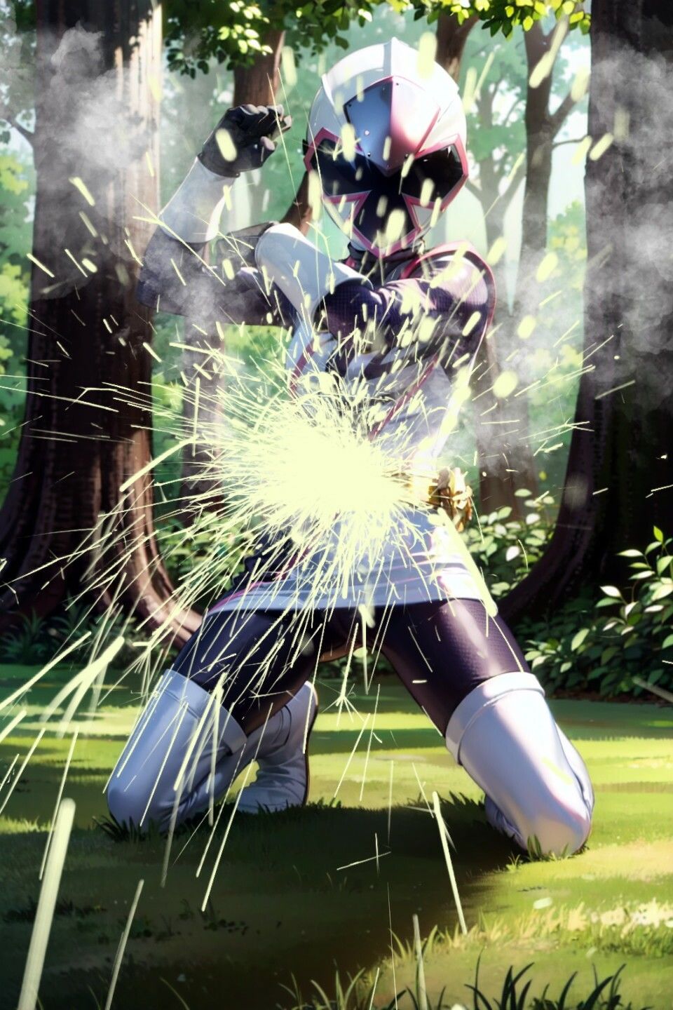 サンプル画像3:戦隊ヒロイン研究報告2024 4(AIヒロピン研究所) [d_416059]