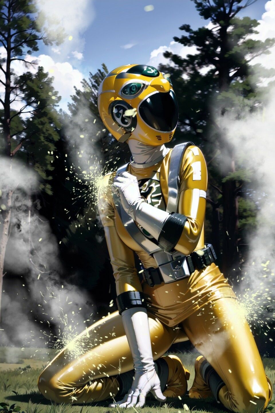 サンプル画像4:戦隊ヒロイン研究報告2024 4(AIヒロピン研究所) [d_416059]