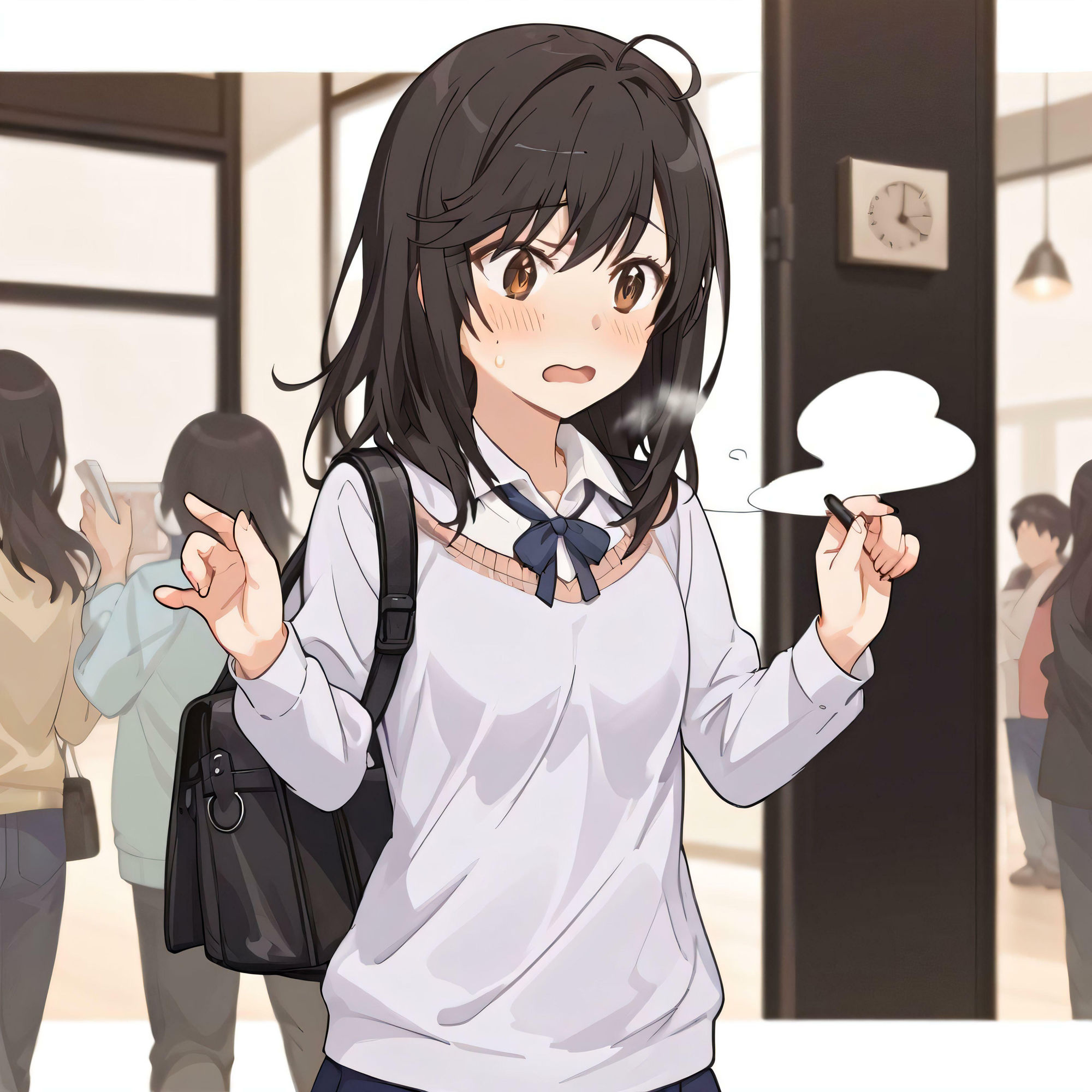 サンプル画像2:漏らしちゃったの(シルフィードラボ) [d_416060]