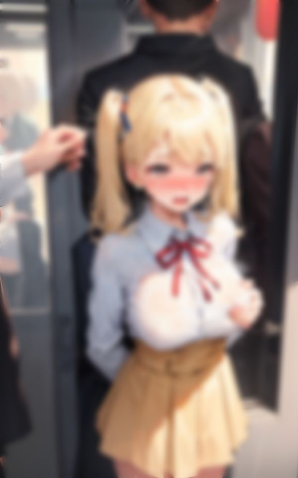 サンプル画像2:電車でこんなにされたら…VOL2(panpanyama＋2D) [d_416072]