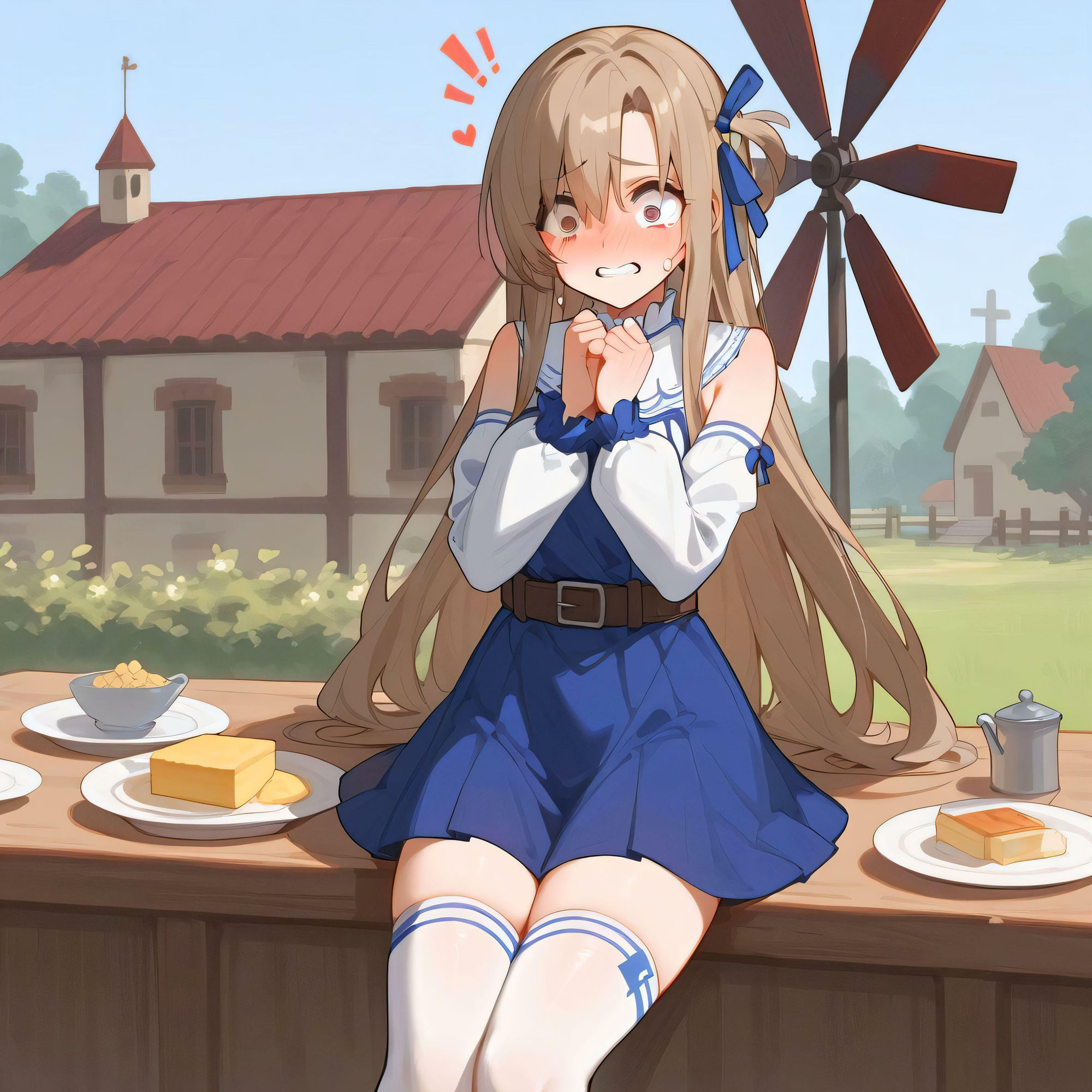 サンプル画像1:どうしてこんなところにいるんだろう(アクアリーナ) [d_416074]