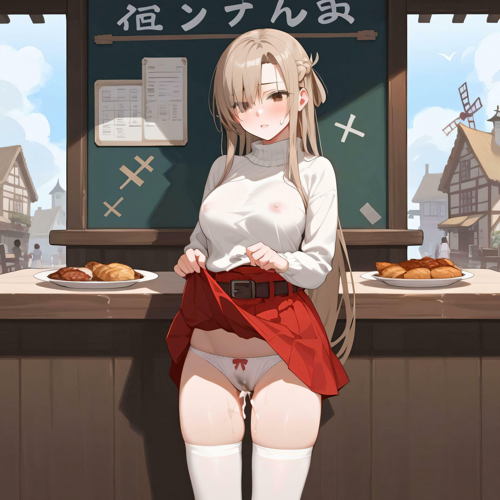 サンプル画像2:どうしてこんなところにいるんだろう(アクアリーナ) [d_416074]