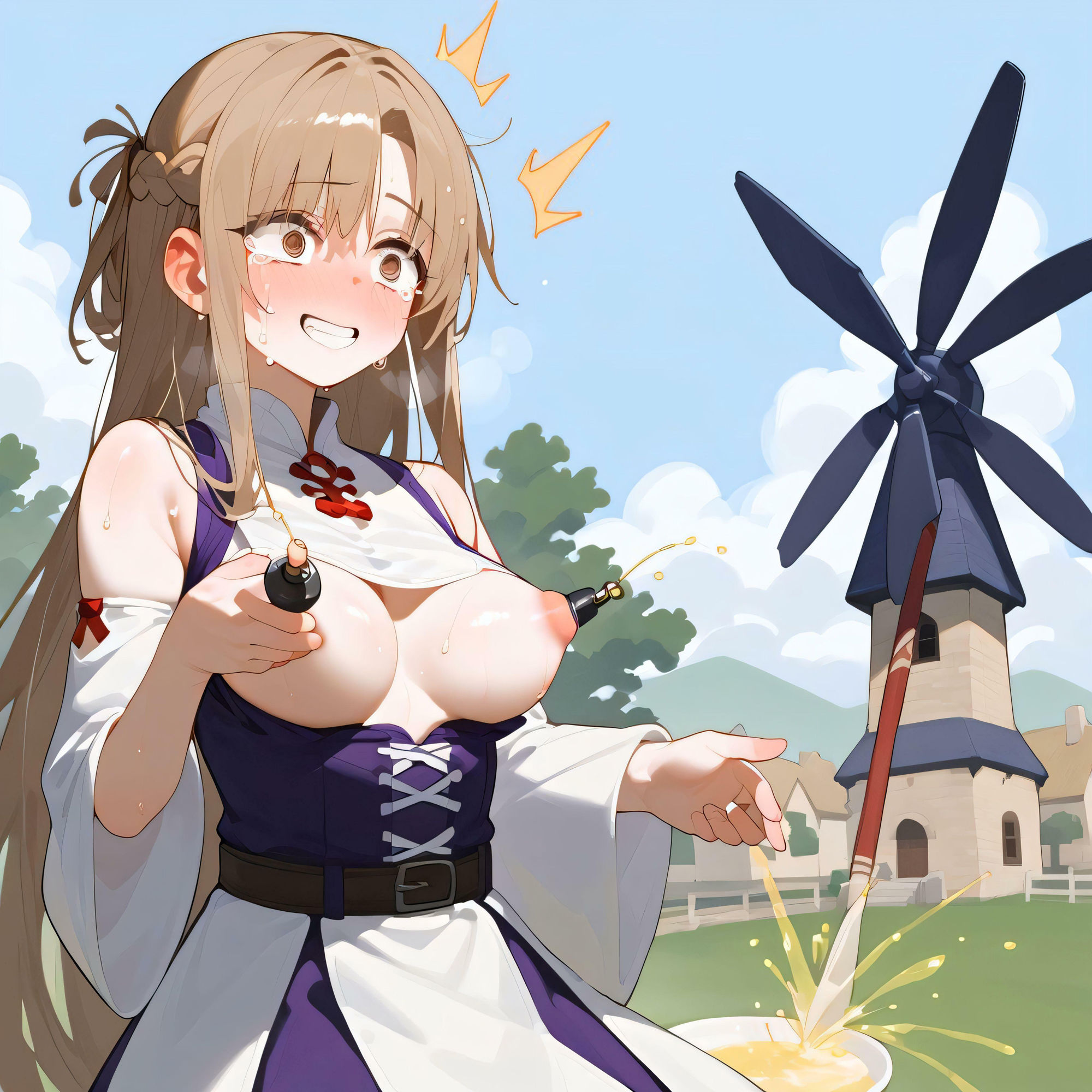 サンプル画像3:どうしてこんなところにいるんだろう(アクアリーナ) [d_416074]