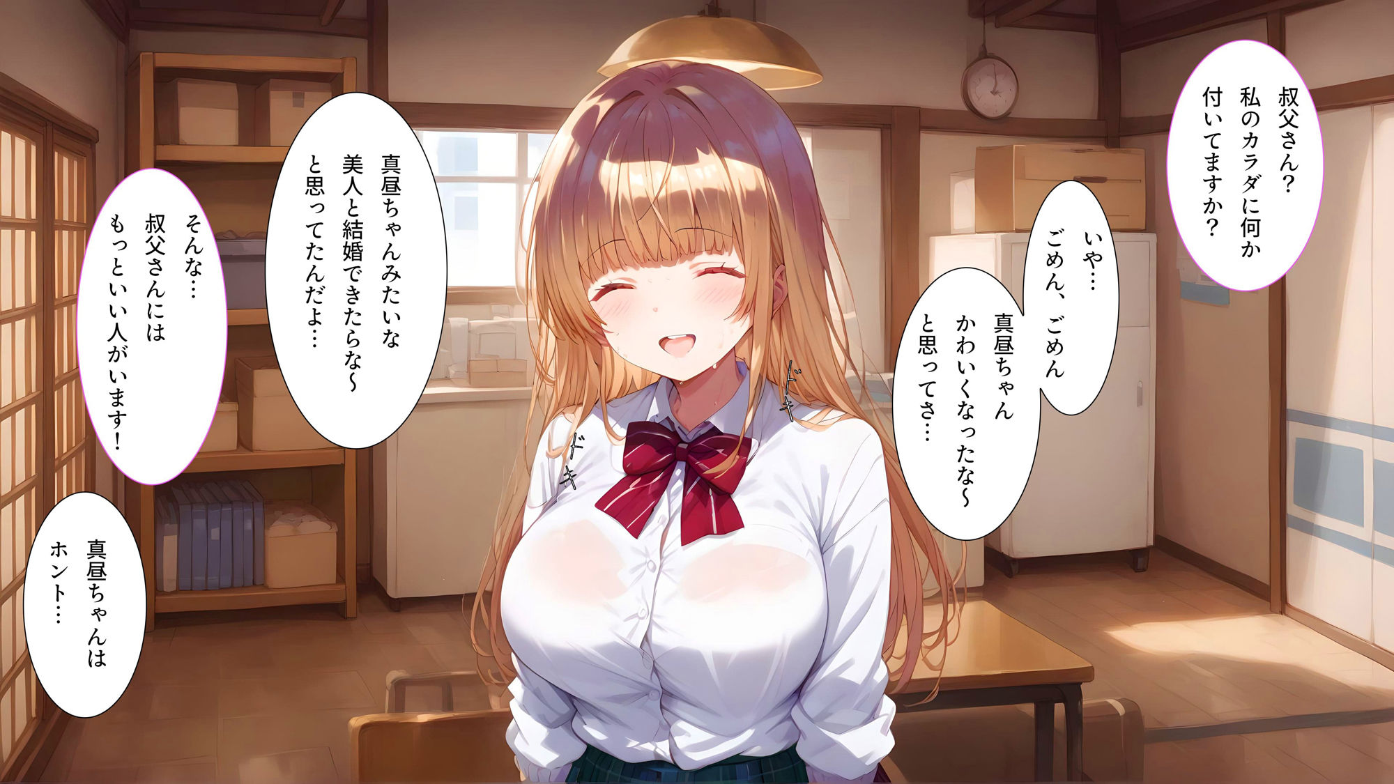 サンプル画像4:お隣の天使様がいつの間にか妊娠していた件(熱男) [d_416111]