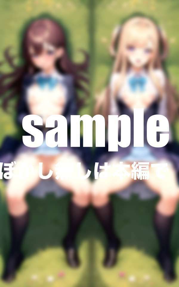 サンプル画像5:公園にいる見せてくれる美少女達(ずっ小抜根) [d_416116]