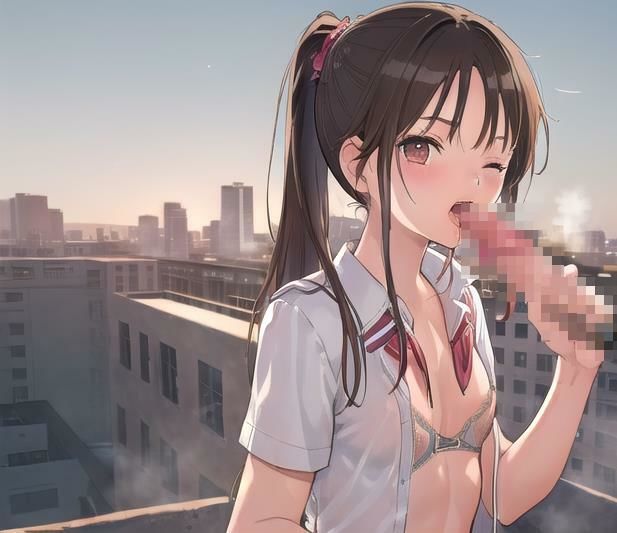 サンプル画像3:【制服の誘惑】 だって見たいんだもん！ いい匂いするんだもん！ ワンチャン土下座してお願いしてみた件 ＃7(日常の誘惑) [d_416118]