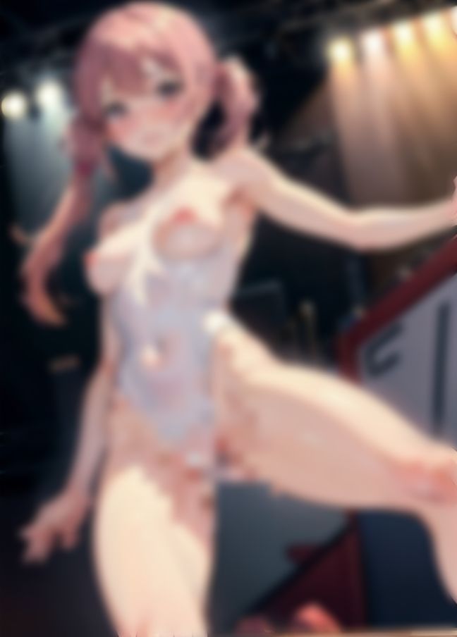 サンプル画像6:変態レスラー’リングの上で露出で闘う女’(123GO) [d_416135]