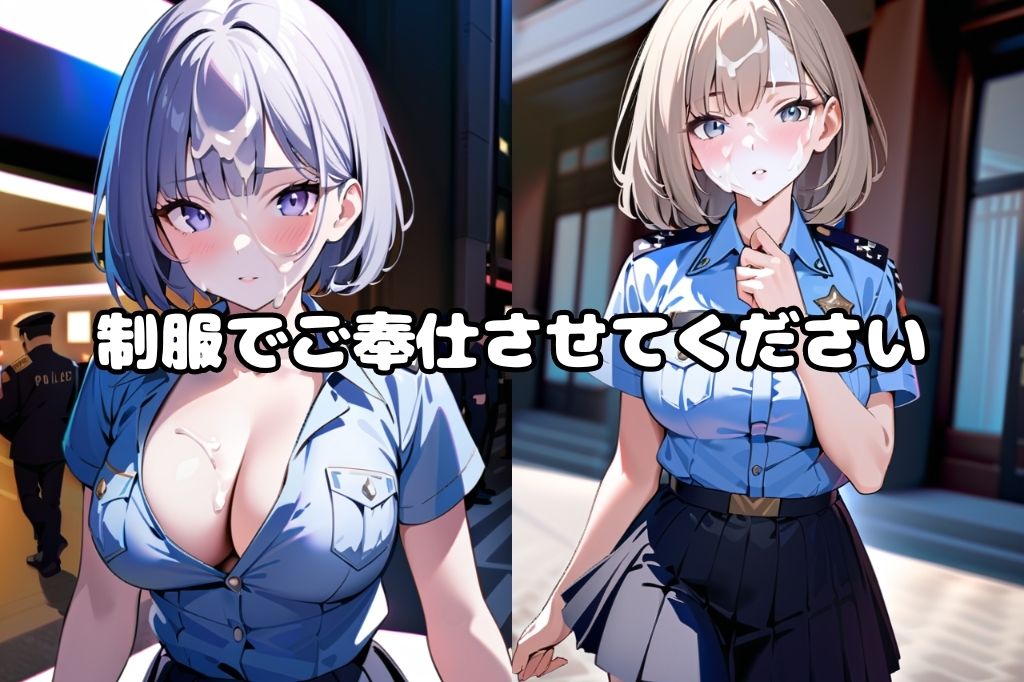 サンプル画像2:ぶっかけサービス始めました〜ポリス編〜(彩風  咲) [d_416136]