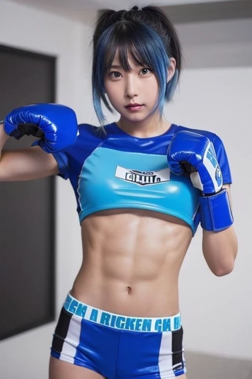 サンプル画像1:強さと美しさ:格闘技美女の魅力(夢幻出版) [d_416150]