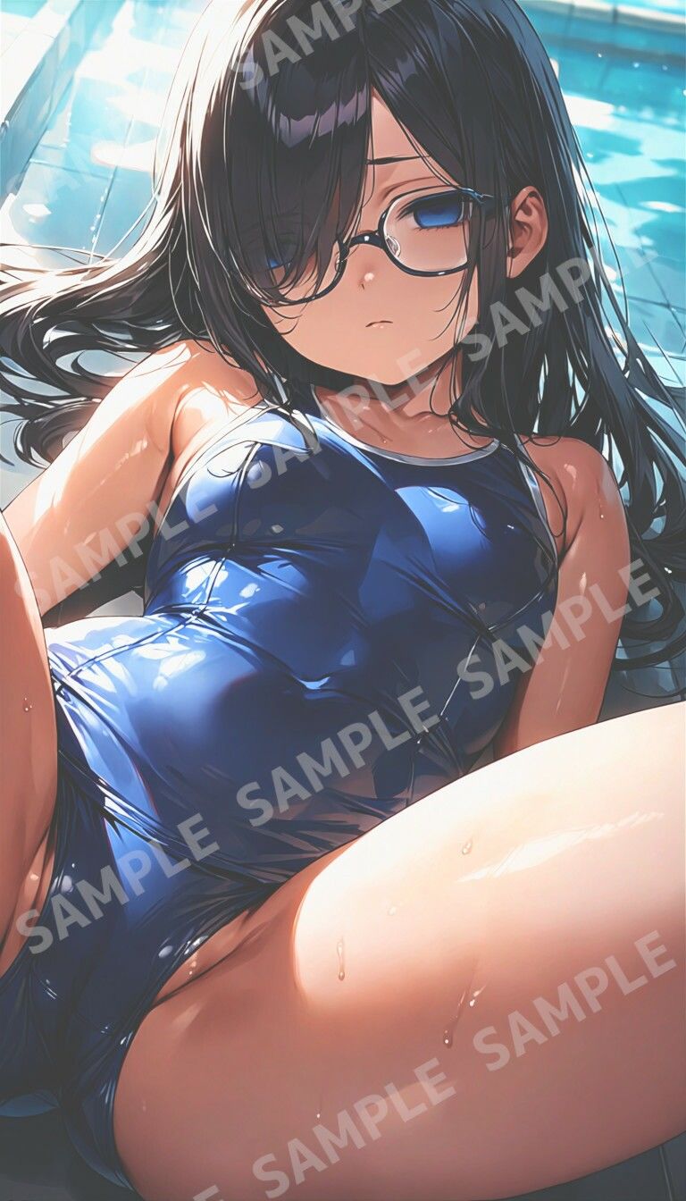 サンプル画像6:根暗クールな彼女(AI天獄) [d_416175]