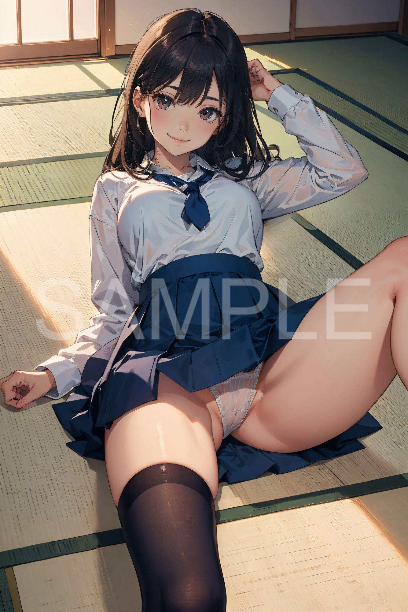 サンプル画像1:制服女子パンティー図鑑(あなスタシア) [d_416210]