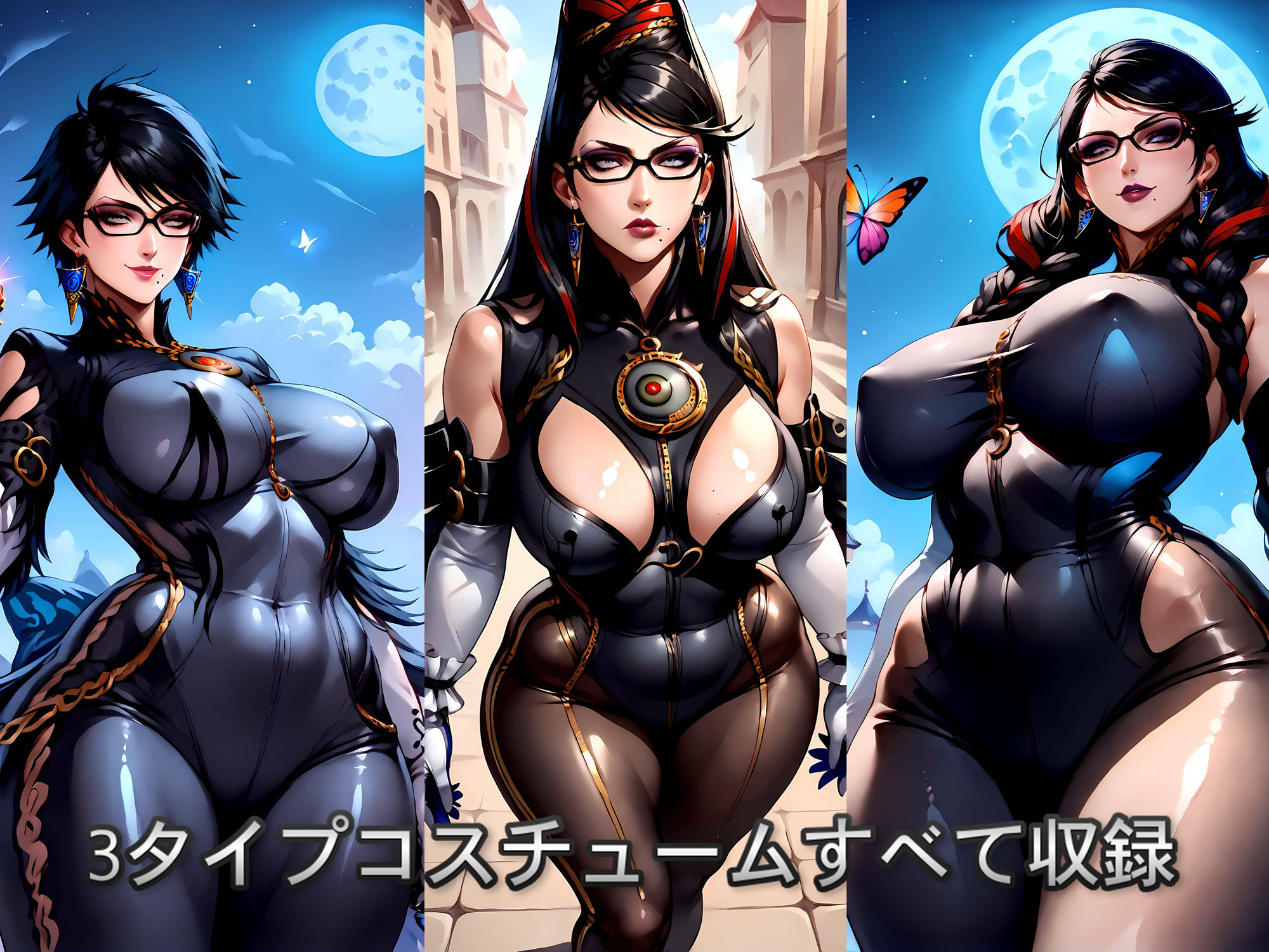 サンプル画像2:『ベヨネ〇タ』BAYONETA 【CG集】(MOD@AIイラスト) [d_416288]