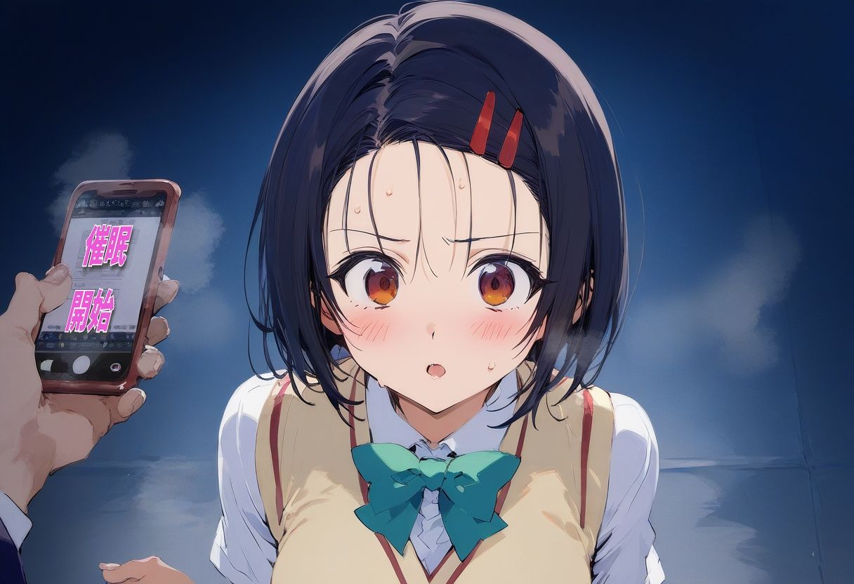 サンプル画像1:催●種付と〇ぶる 西〇寺春菜 黒〇芽亜 籾〇里紗 ナナ・〇スタ・デビルーク(AI魔法おじさん) [d_416338]