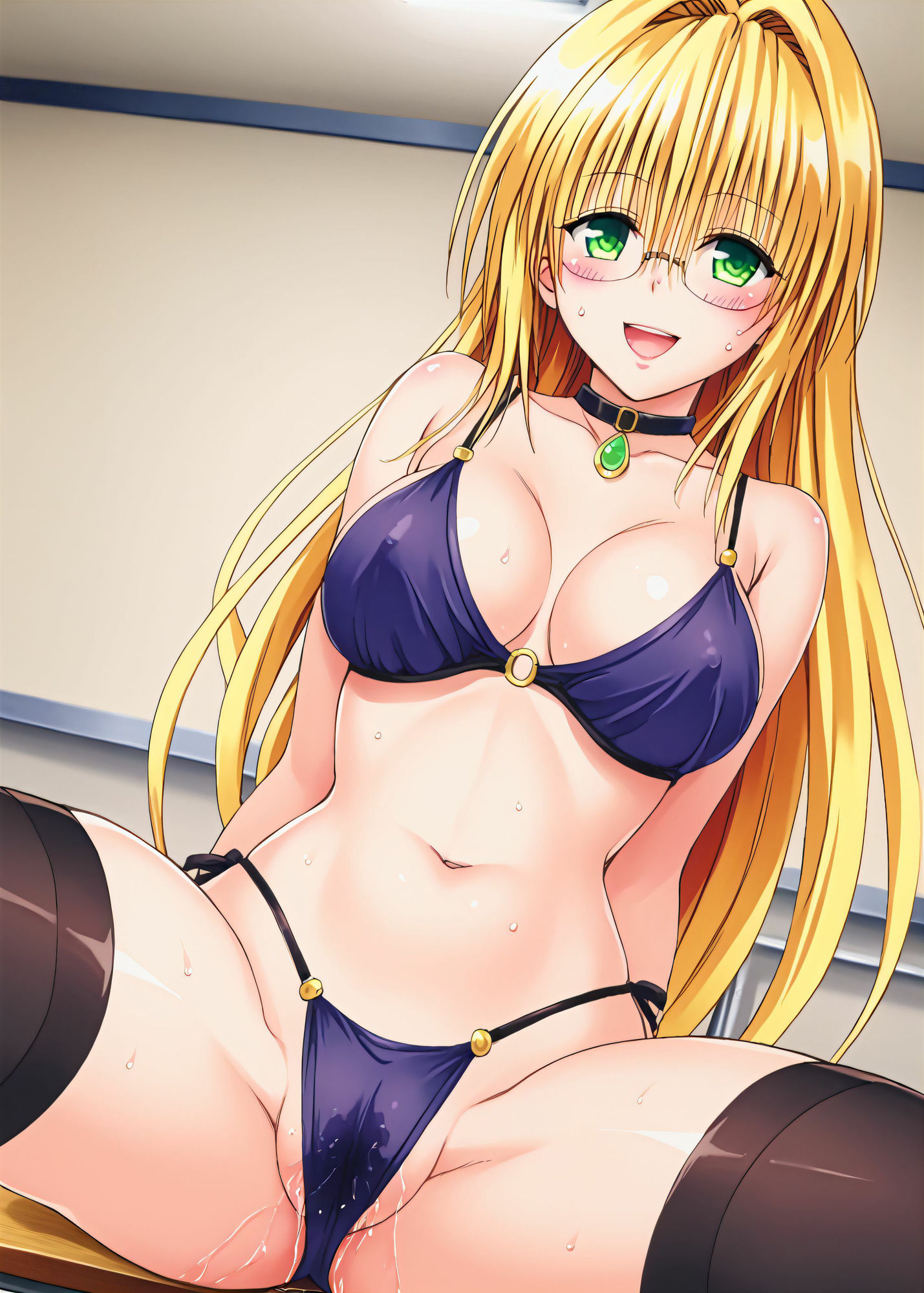 サンプル画像2:［AI生成］ ティ〇ーユ R-18 同人CG集(AIトラウム) [d_416344]