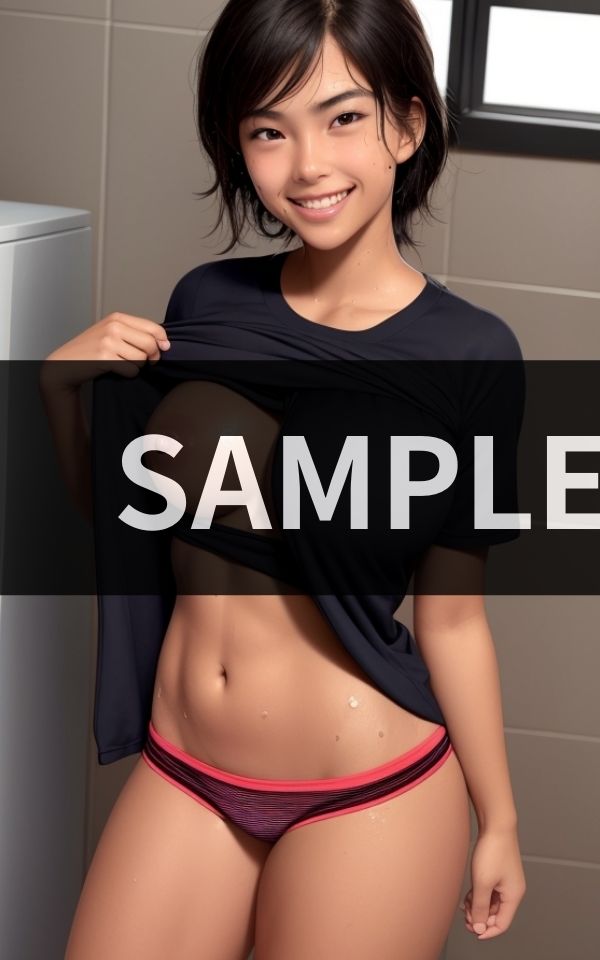 サンプル画像4:男子には見せない女子更衣室でのノリ(苺一エロ) [d_416357]