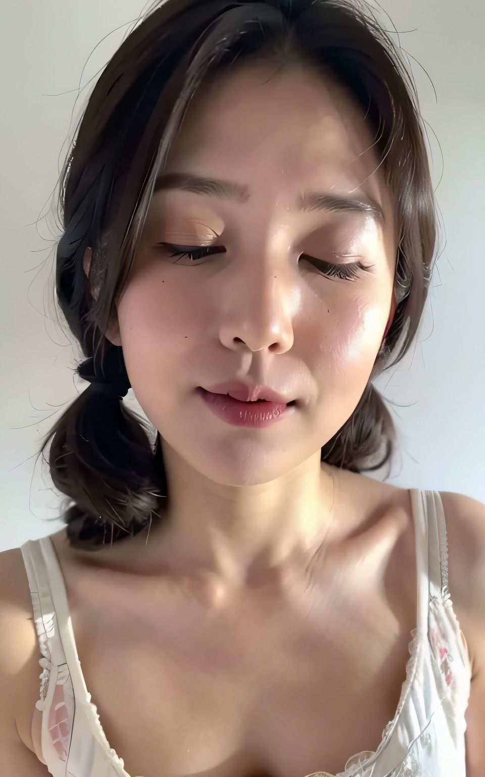 サンプル画像5:AI美熟女「キス顔」コレクション(一発書房) [d_416373]