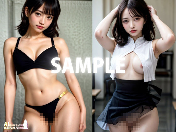 サンプル画像3:【高画質】円女交際18歳 潮吹きし過ぎなJKはご奉仕系でした。★実写系美人AI 史上1位(AI 最高峰 美人女優 KONAN 降臨) [d_416397]