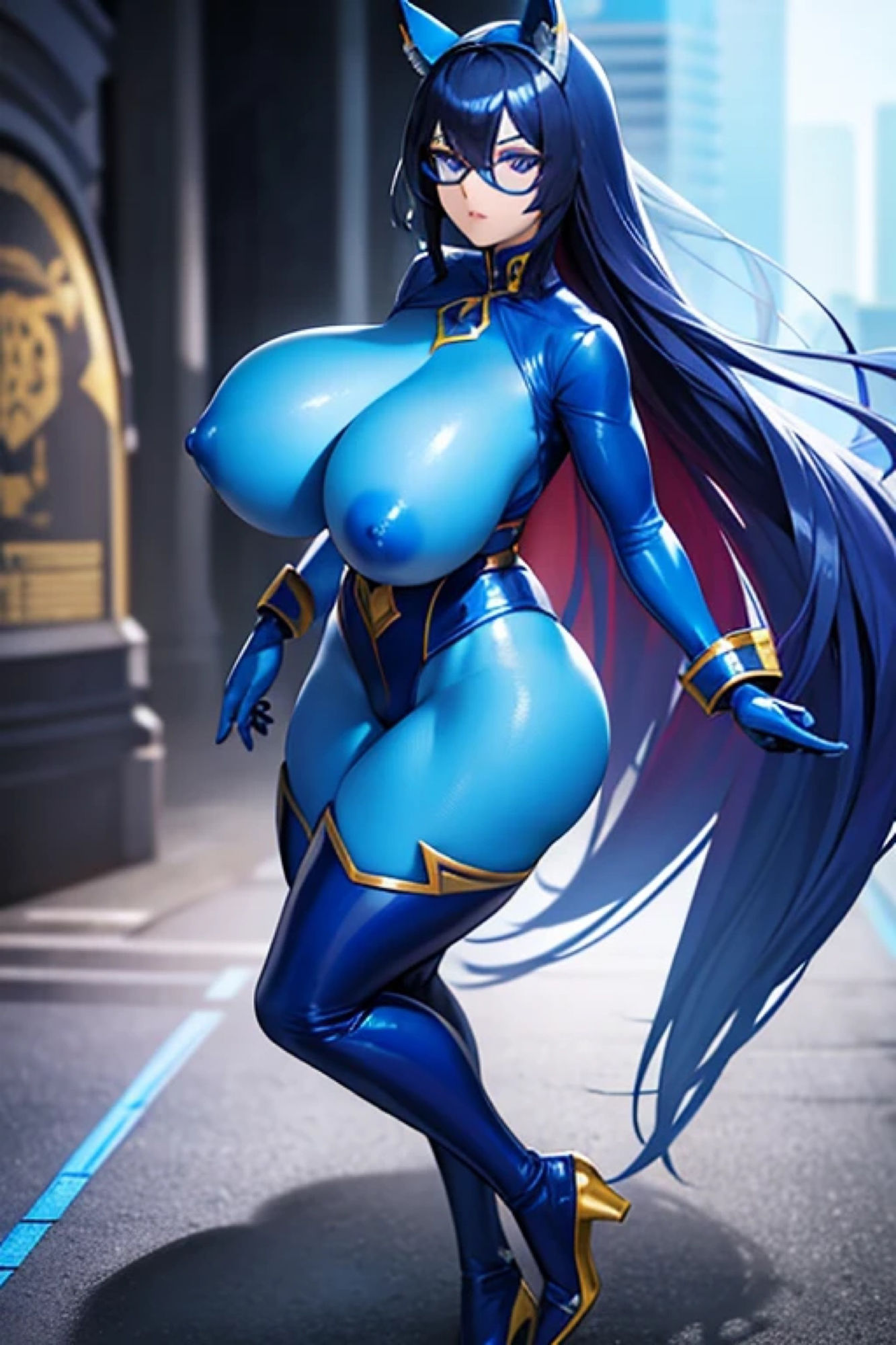 サンプル画像3:ブルーヒロインのアレやコレ(rweb324) [d_416408]