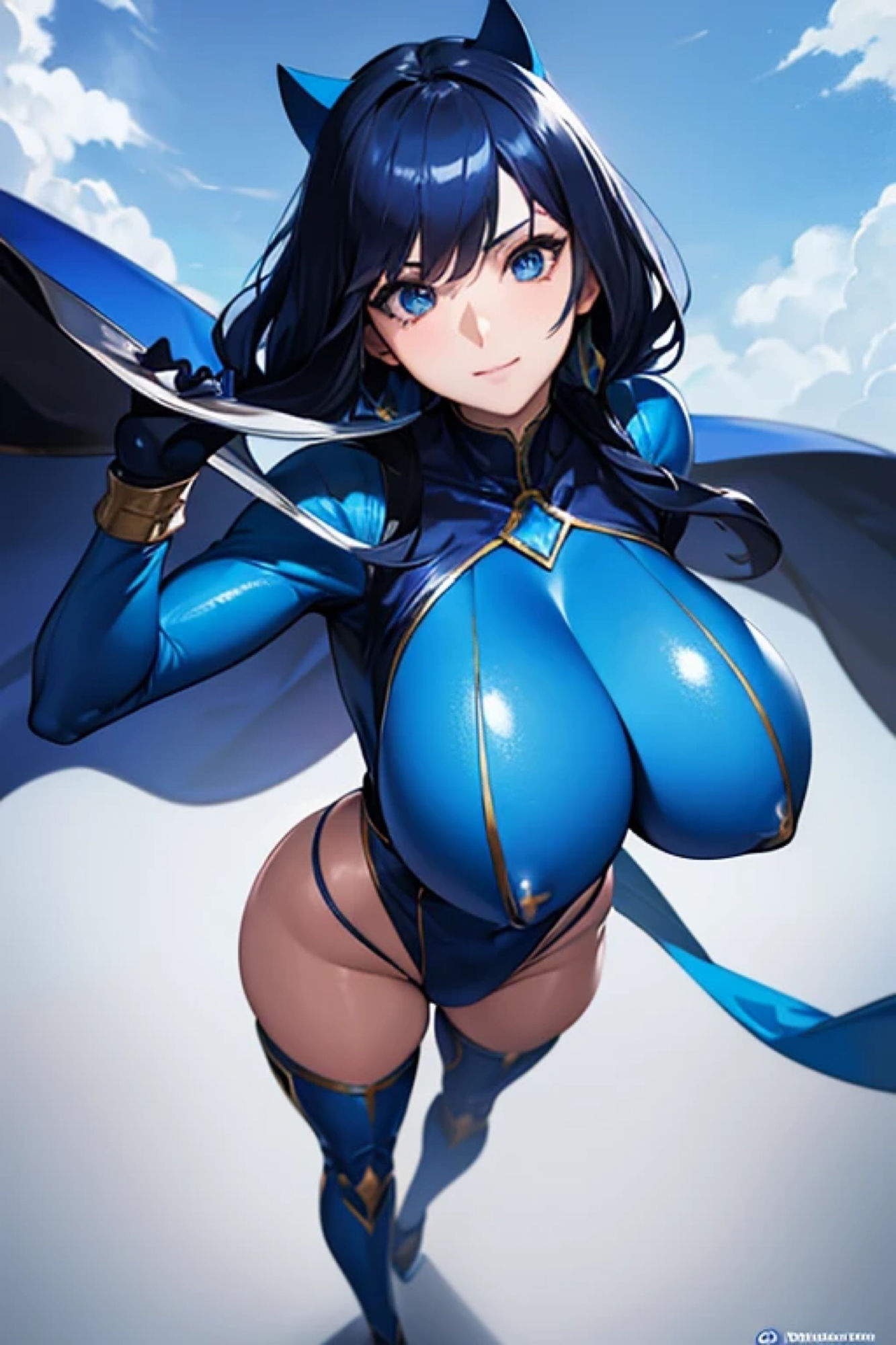 サンプル画像6:ブルーヒロインのアレやコレ(rweb324) [d_416408]