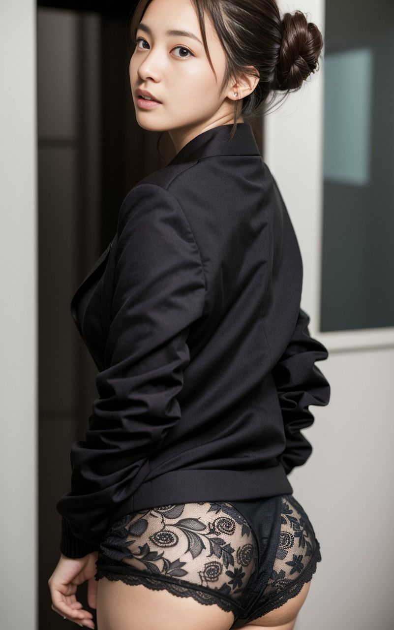 サンプル画像3:扉を開けたら人妻が着替えていたvol.1(AIの贈り物) [d_416414]