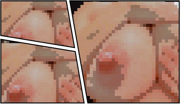 サンプル画像2:溢れている母乳汁(NFTのエロ子) [d_416422]