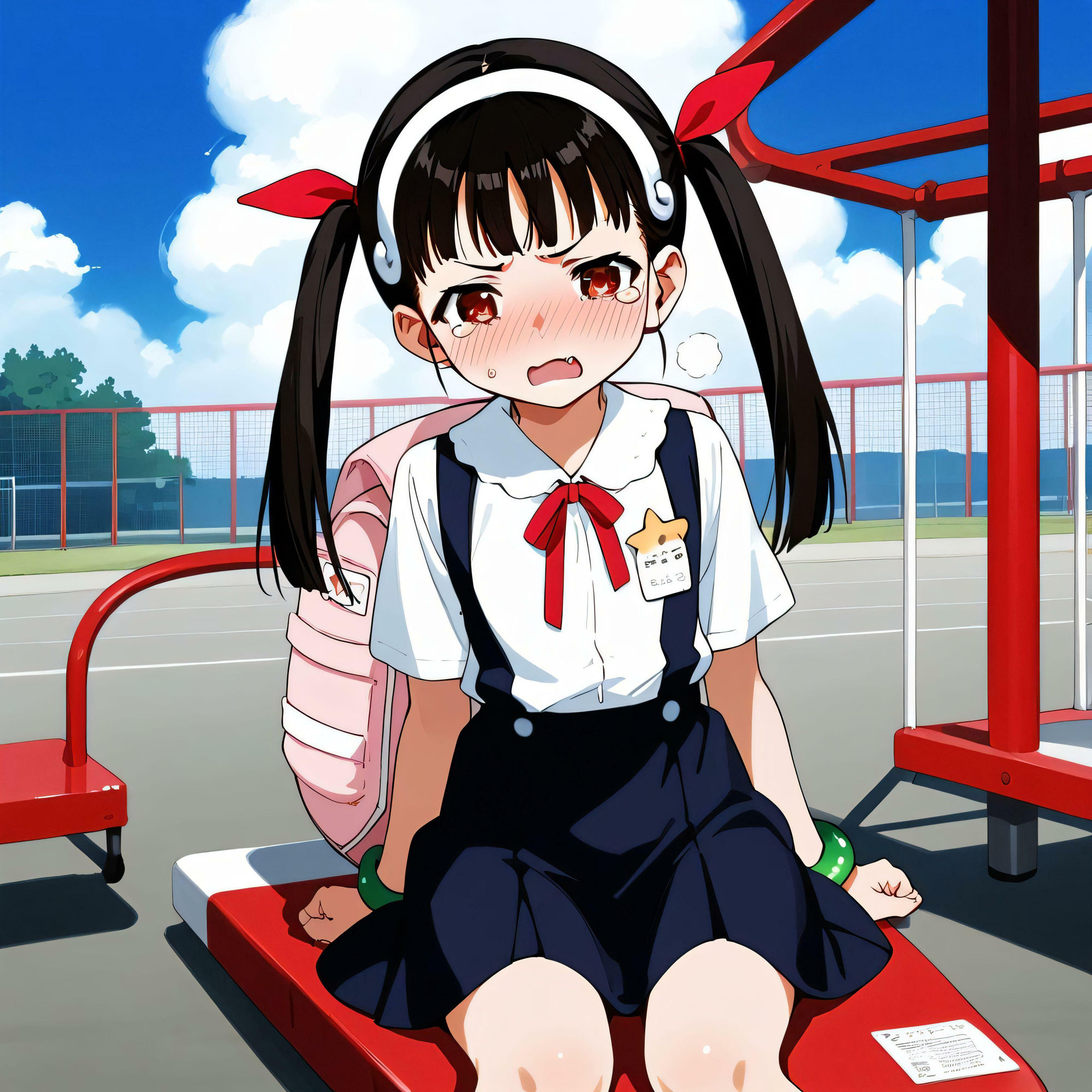 サンプル画像5:お仕置き中なので話しかけないでください(ブリリアントギア) [d_416513]