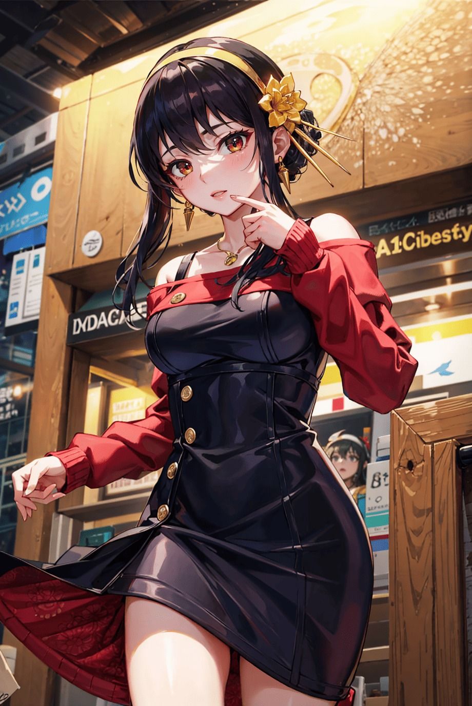 サンプル画像1:【S〇Y×FAMILY】ヨル・〇-ジャーの写真集(DJart_ISUKO) [d_416573]