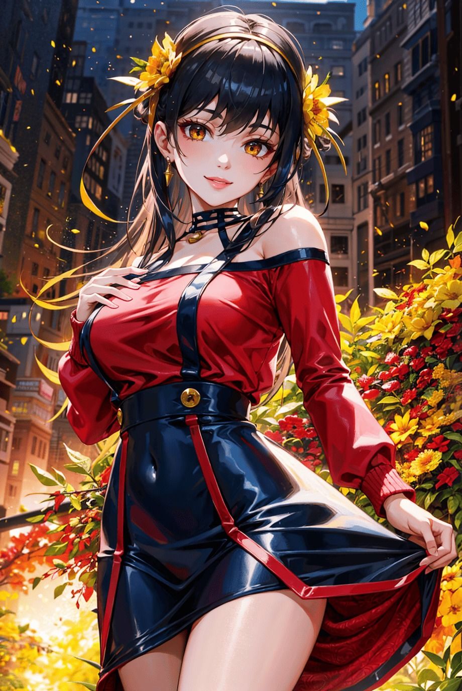 サンプル画像2:【S〇Y×FAMILY】ヨル・〇-ジャーの写真集(DJart_ISUKO) [d_416573]