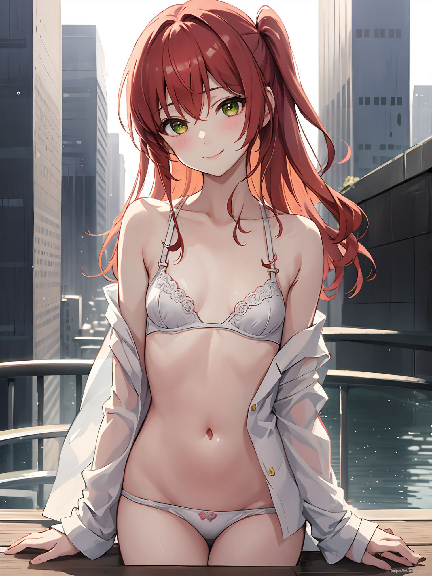 サンプル画像4:AI貧乳少女2024年1月イラスト集(AI貧乳少女) [d_416612]