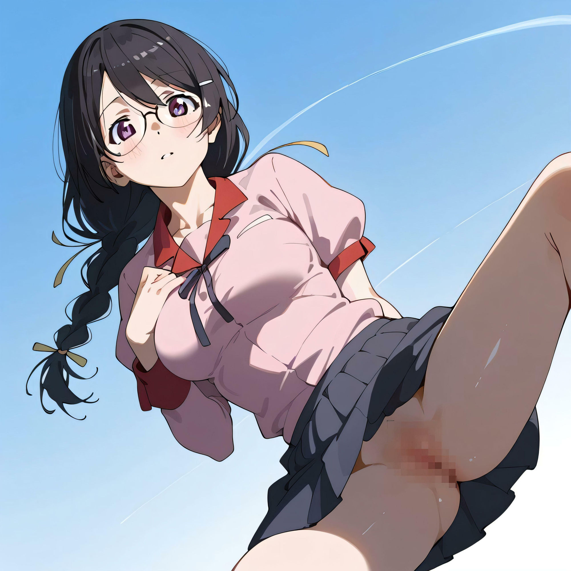 サンプル画像4:おっぱいは隠すなって言われてるの(サファイアスパーク) [d_416624]