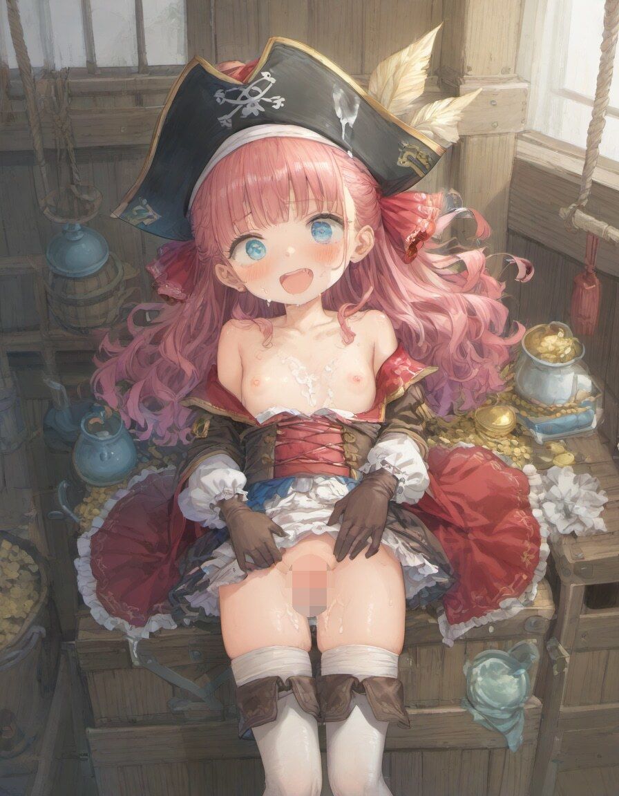 サンプル画像5:女海賊 〜荒れ狂う海と淫らな航海〜(月光街ストーリーテラーズ) [d_416640]