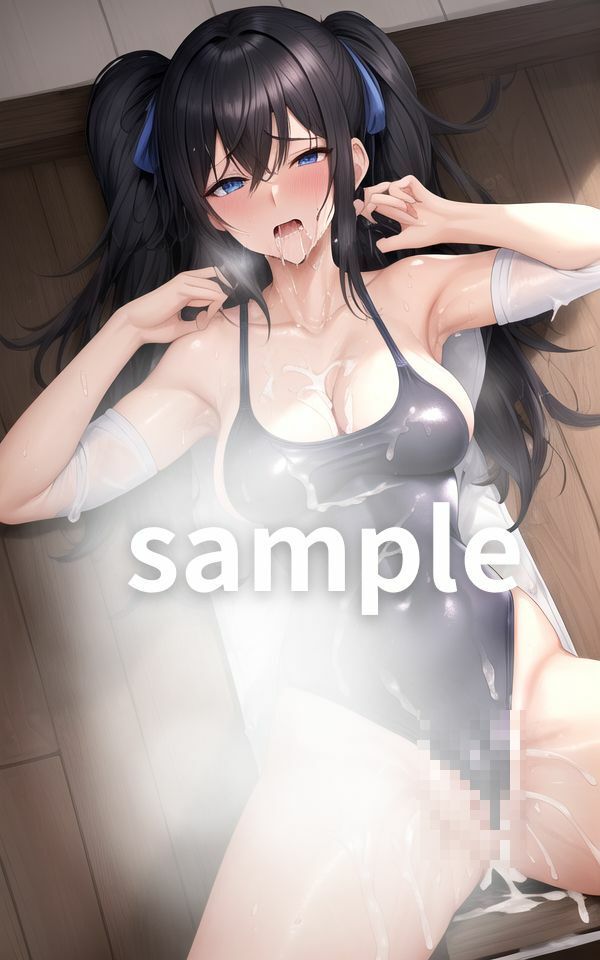 サンプル画像1:水中のヒメゴト〜競泳女子との甘い時間〜(AIwhite) [d_416643]