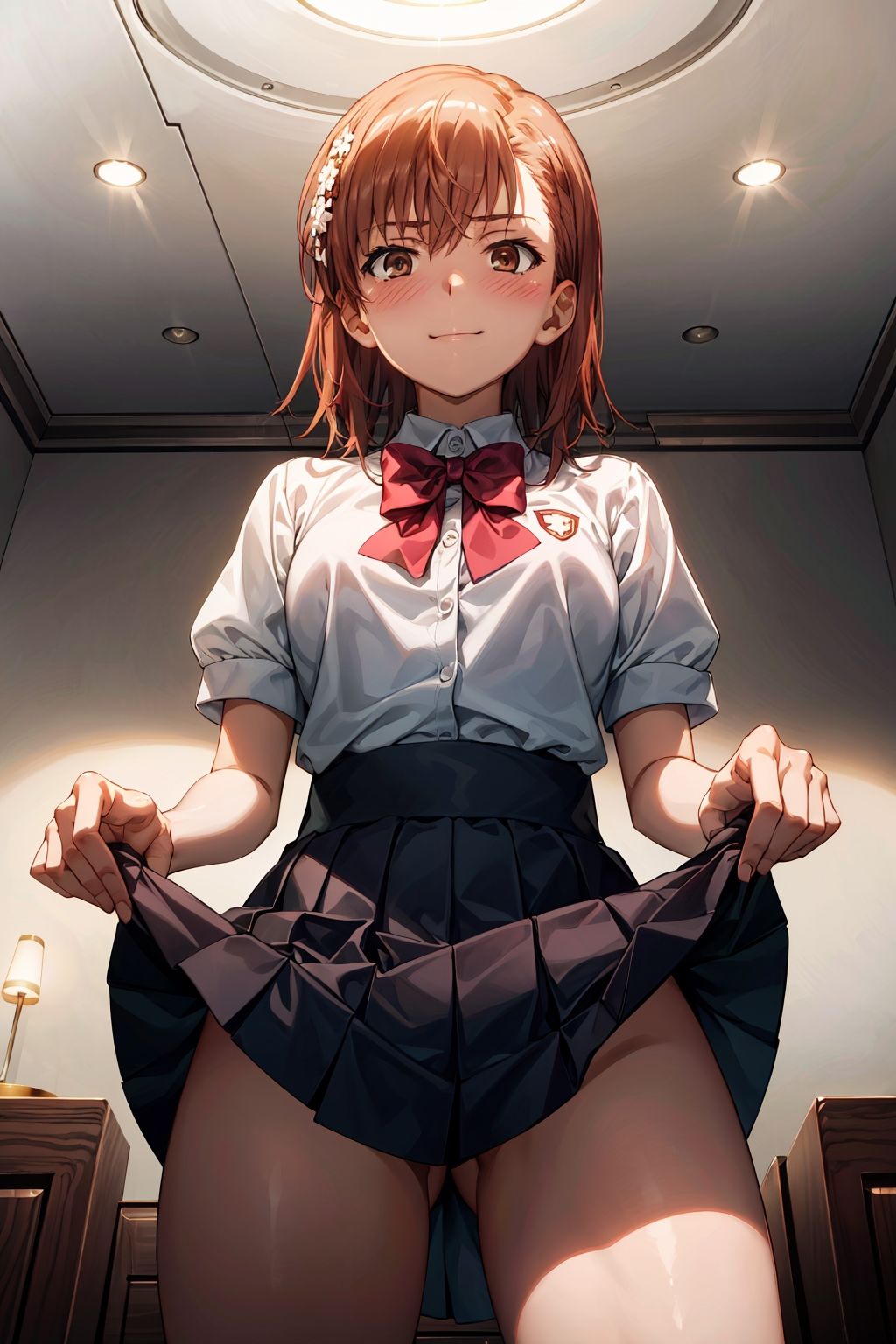 サンプル画像1:〇坂◎琴ちゃんといちゃいちゃ(AIぷちフェチ研究会) [d_416683]