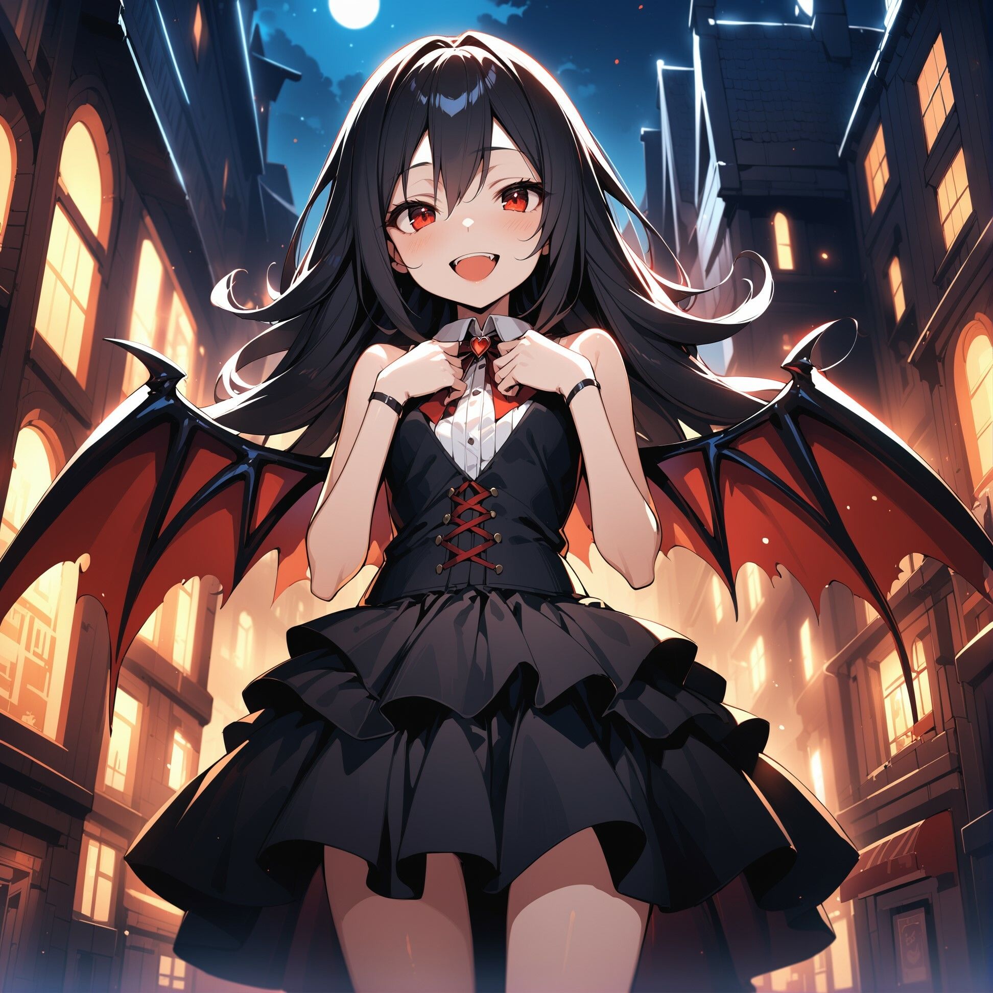 サンプル画像1:お持ち帰りしたヴァンパイアちゃんと甘々エッチ！ CG集(Nature lover) [d_416704]