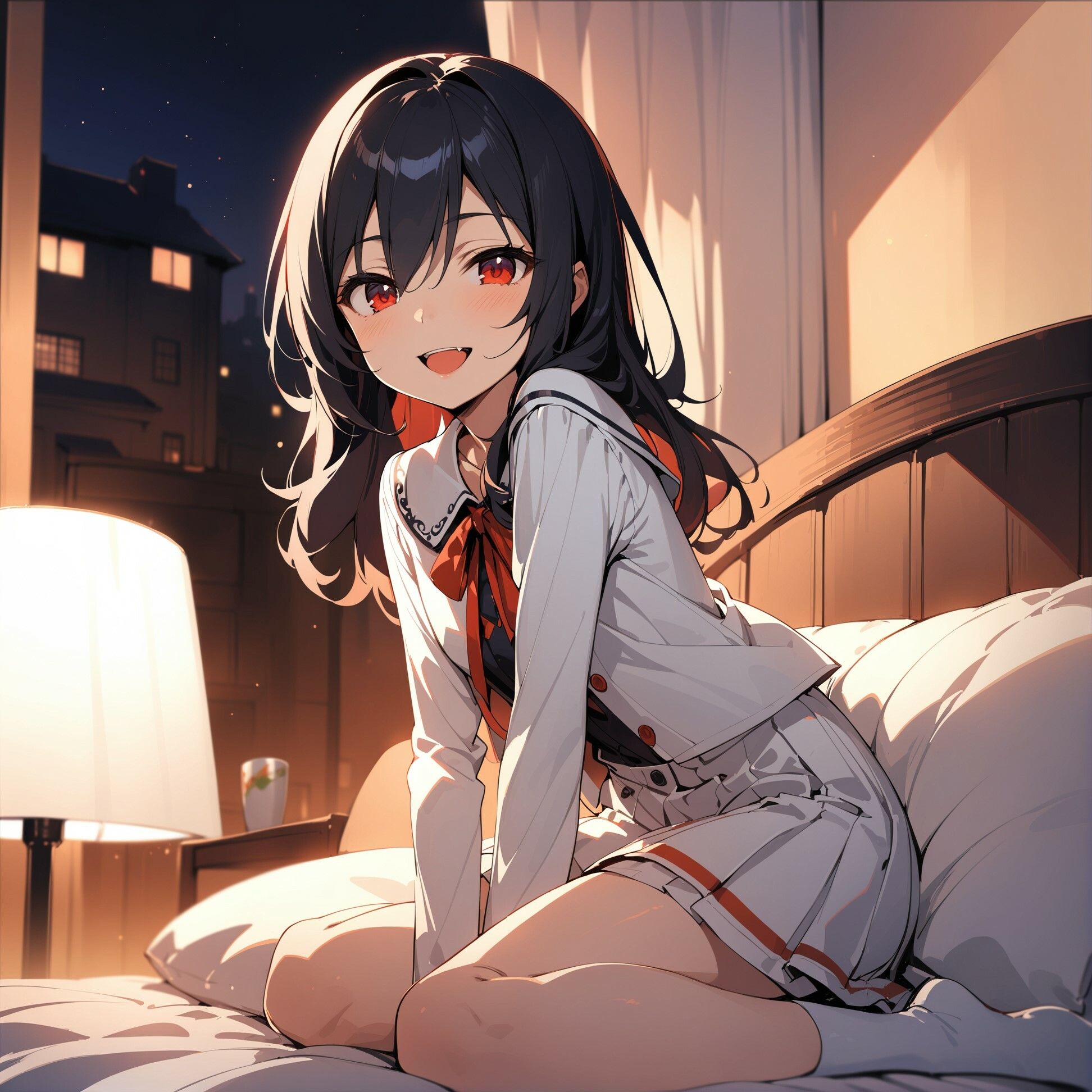 サンプル画像2:お持ち帰りしたヴァンパイアちゃんと甘々エッチ！ CG集(Nature lover) [d_416704]