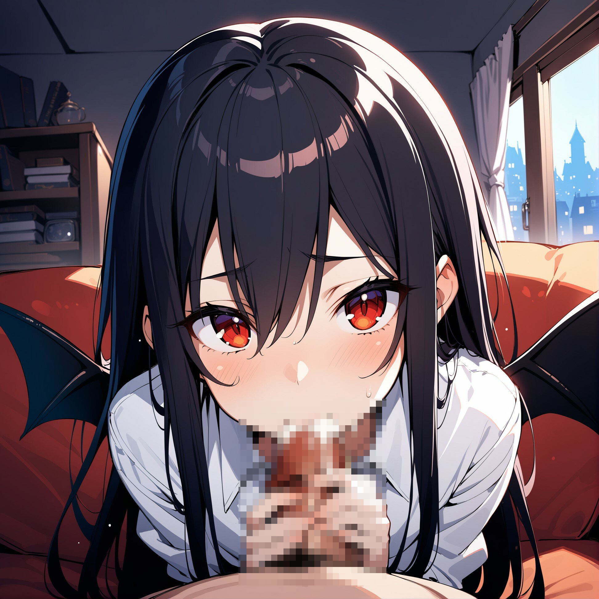 サンプル画像5:お持ち帰りしたヴァンパイアちゃんと甘々エッチ！ CG集(Nature lover) [d_416704]