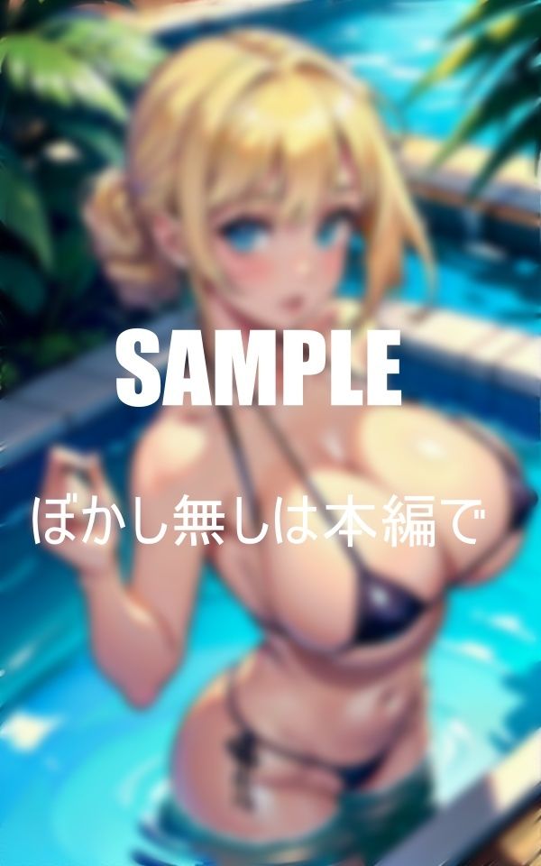 サンプル画像6:サマーエンジェルたち触れてみたい弾けるオッパイ(AI美女LABO.27) [d_416720]