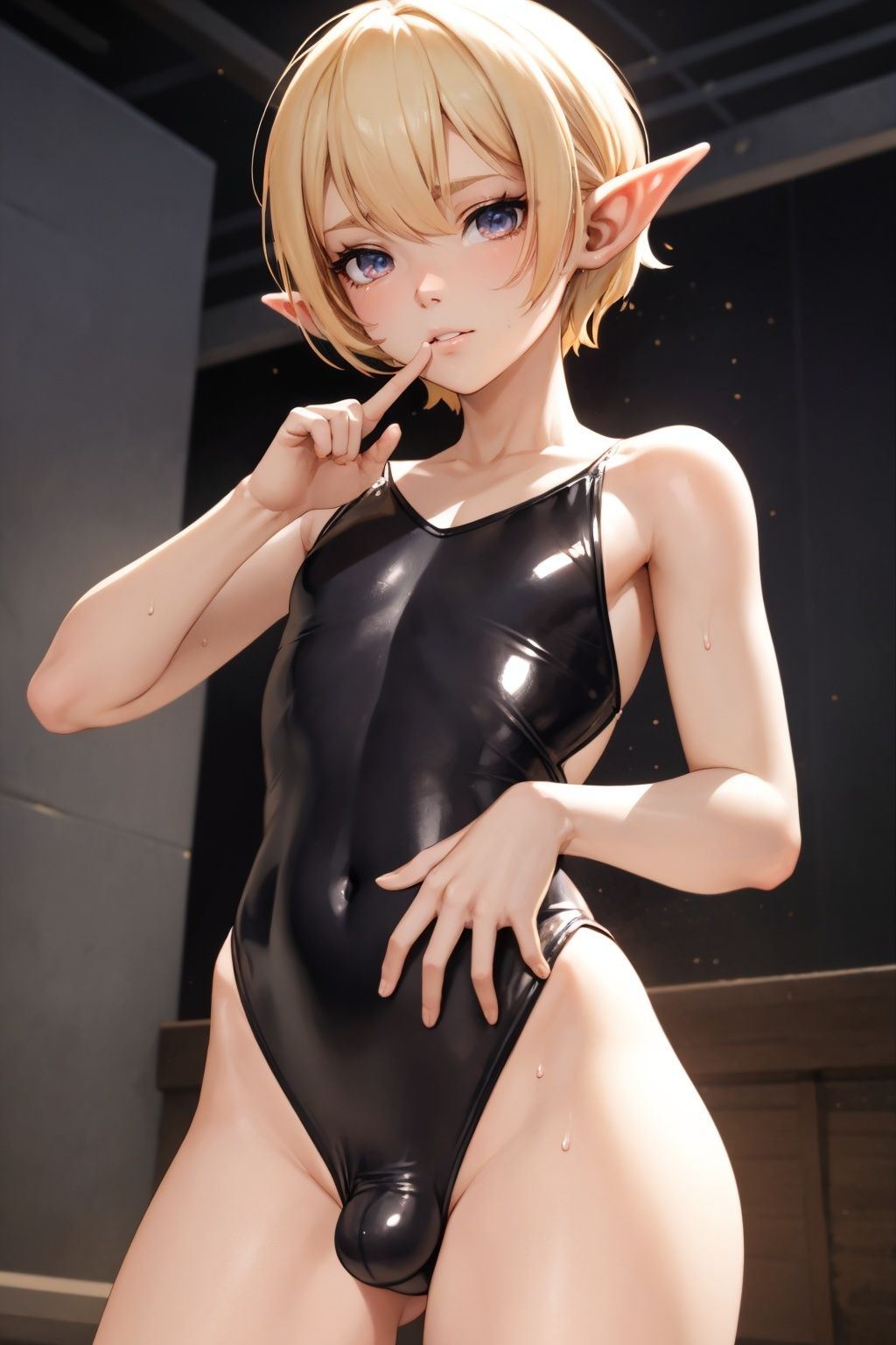 サンプル画像2:エルフの男の娘ミニCG集 Vol.3(Bokkemon) [d_416735]