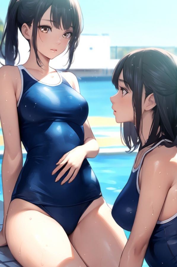 サンプル画像5:ポニーテールとスクール水着 vol.3(ミックス ステーション) [d_416758]