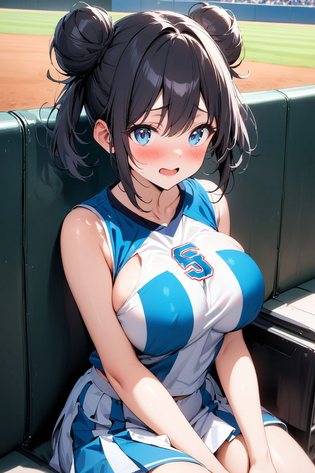 サンプル画像1:憧れの甲子園でチアガールの幼馴染を とにかく犯しまくったあの頃の夏(気になるあの娘) [d_416789]