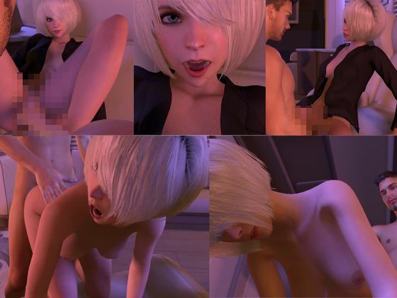 サンプル画像6:【3D動画】2B動画4本セット黒人、3P、JK、ソファープレイ等、超盛りだくさん【総集編】(異世界転生) [d_416820]