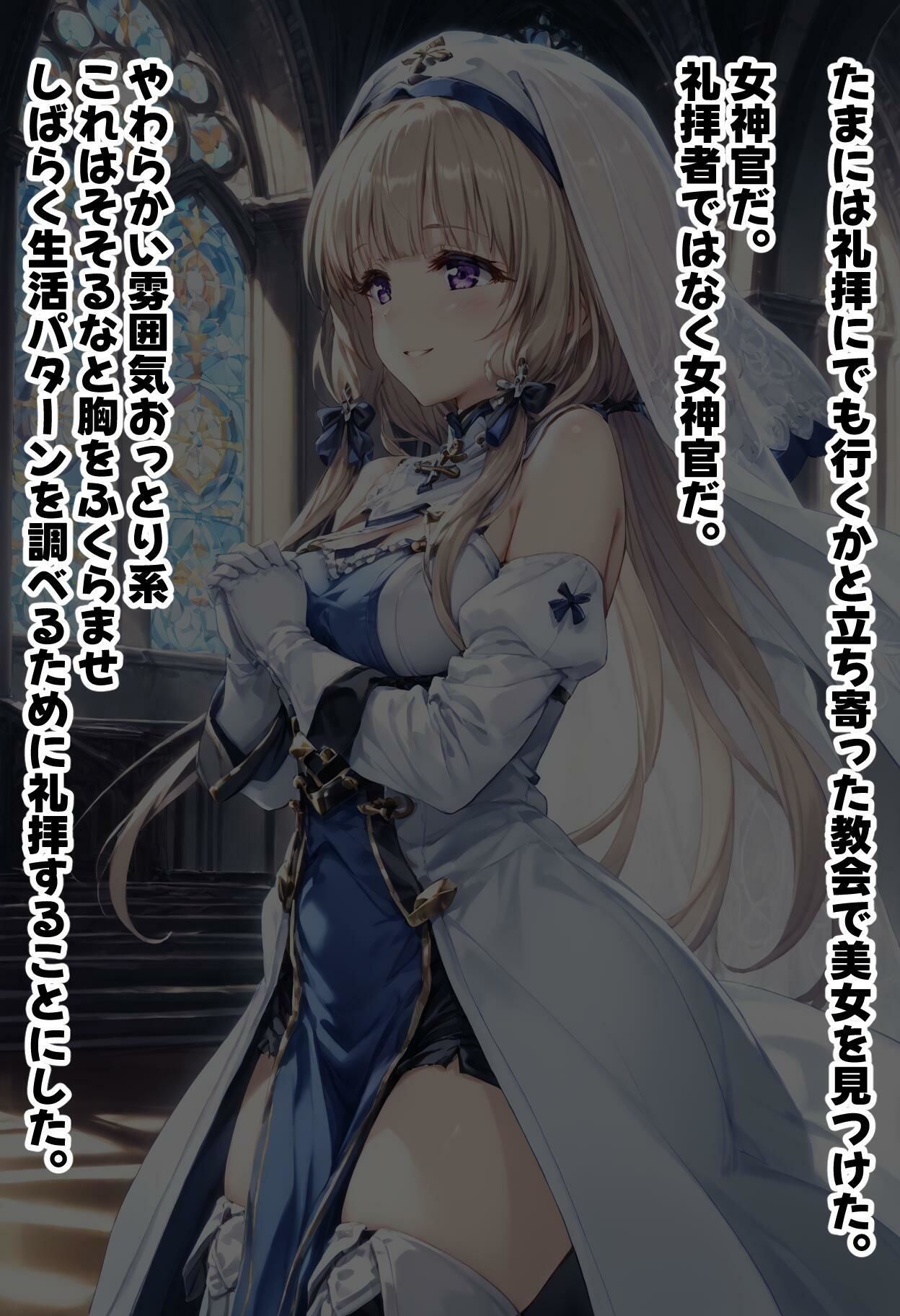 サンプル画像1:女神官を夜●いする(主菜館) [d_416888]