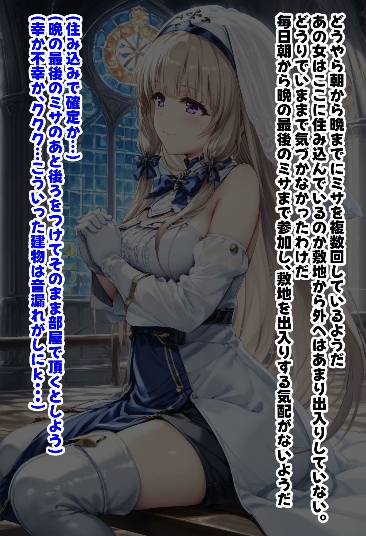 サンプル画像2:女神官を夜●いする(主菜館) [d_416888]