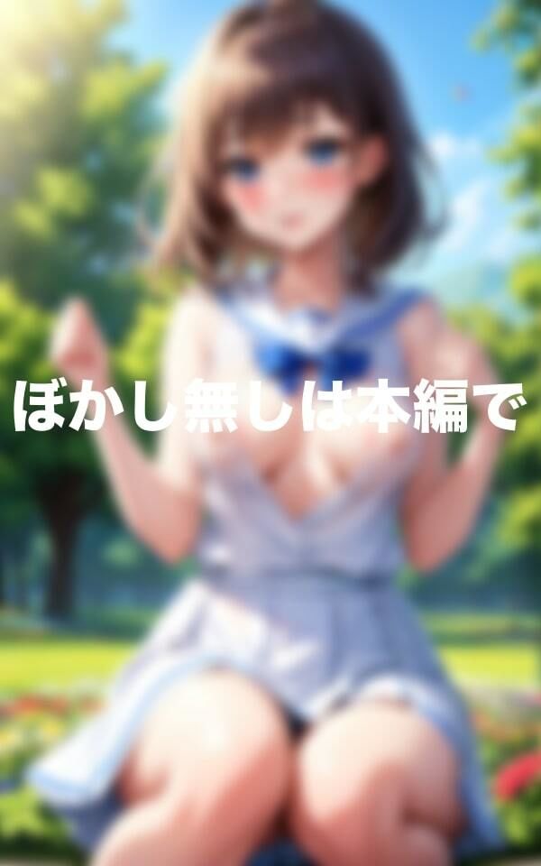 サンプル画像1:セーラー美女と花園でお遊戯(チチクリ) [d_417005]