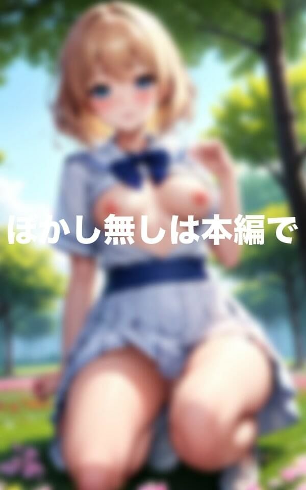 サンプル画像2:セーラー美女と花園でお遊戯(チチクリ) [d_417005]