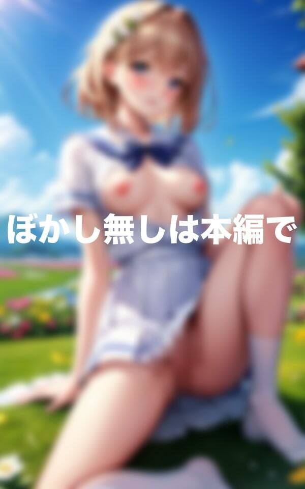 サンプル画像3:セーラー美女と花園でお遊戯(チチクリ) [d_417005]