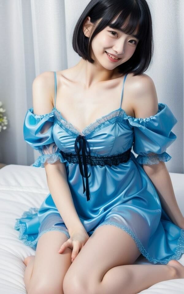 サンプル画像5:可愛い娘のキャミソール姿(天然アワビ) [d_417073]