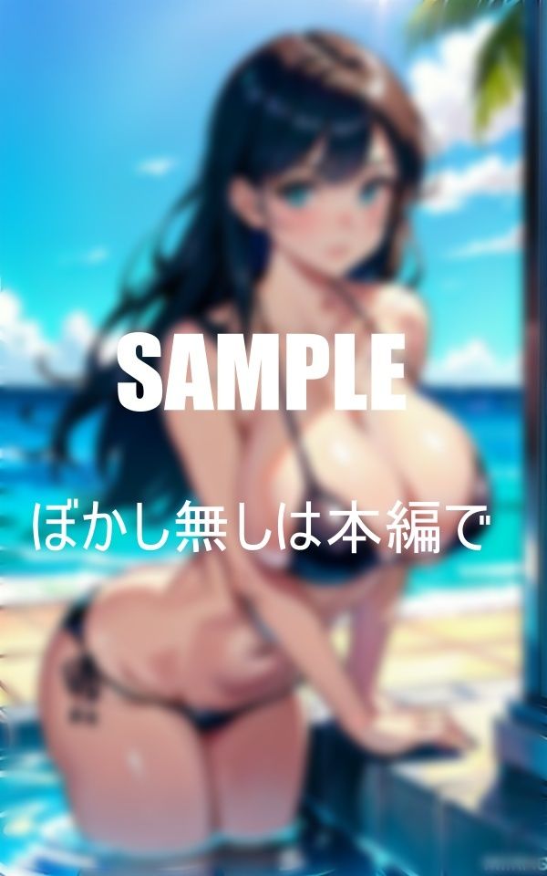 サンプル画像2:サマーエンジェルたち水辺の妖精(AI美女LABO.27) [d_417134]